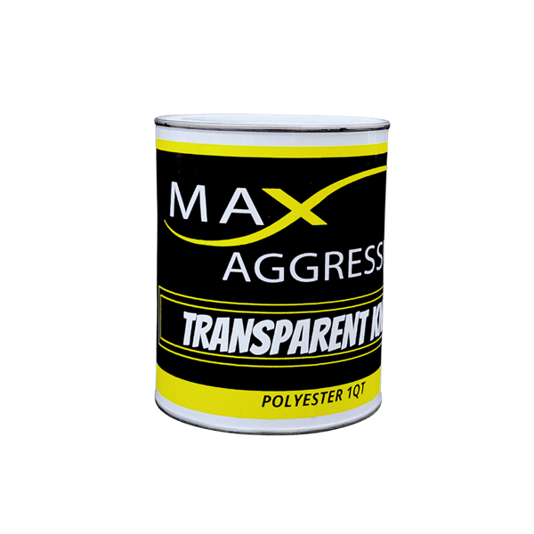Max Aggressive Transparent Polyester Adhesive Knife Grade