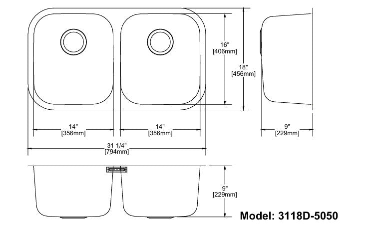 Sink Model:LGDP-3118D-5050