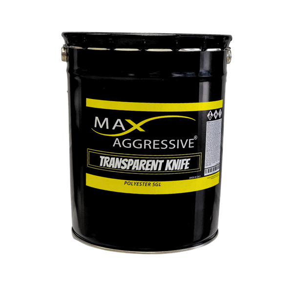 Max Aggressive Transparent Polyester Adhesive Knife Grade