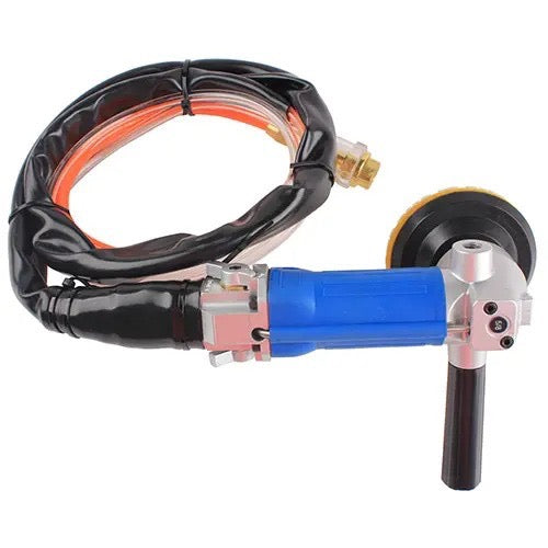 Portable 5500RPM pneumatic granite grinder stone air wet polisher