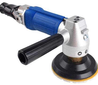 Portable 5500RPM pneumatic granite grinder stone air wet polisher