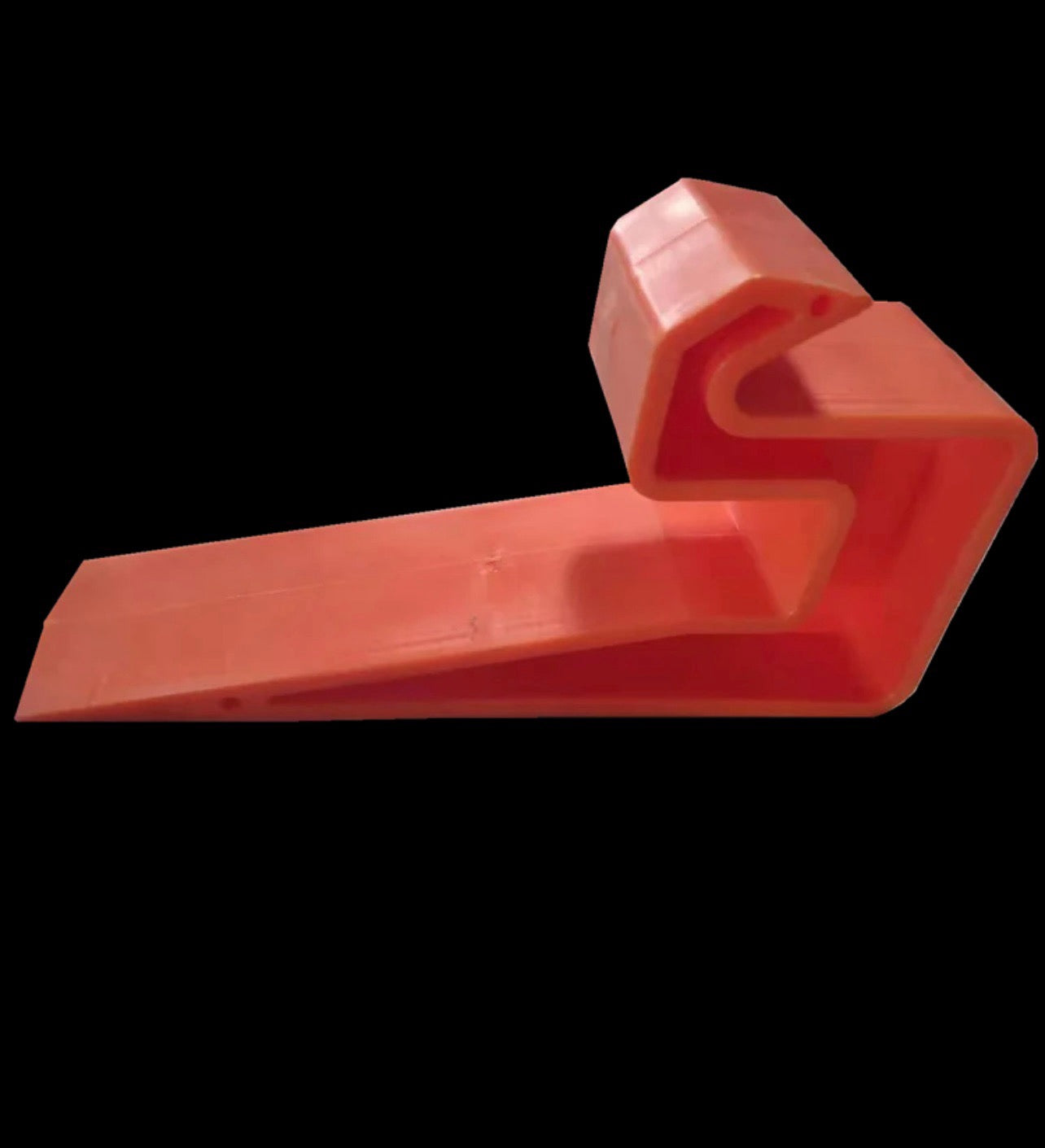 Plastic wedge slab separator for stone