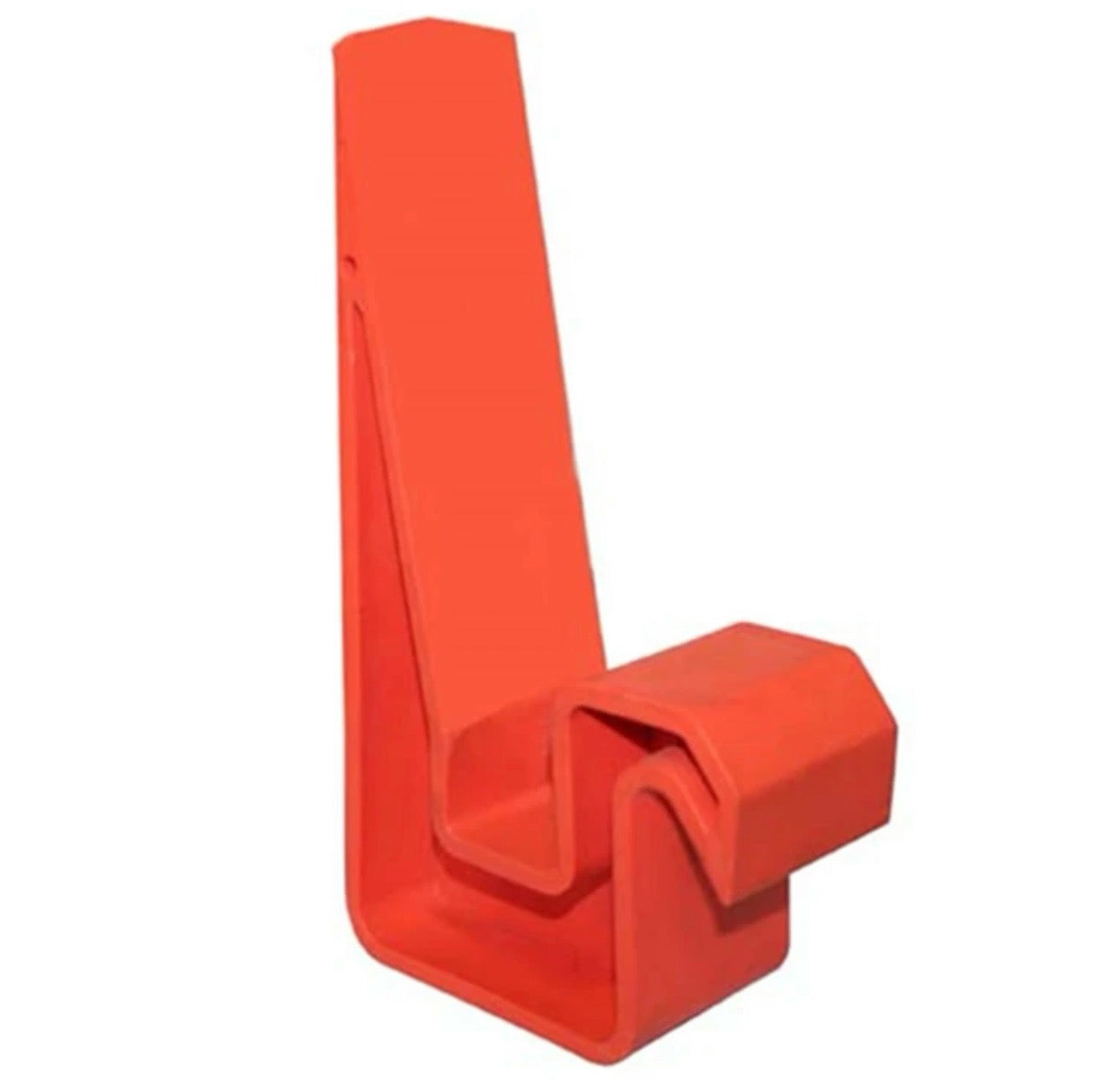 Plastic wedge slab separator for stone