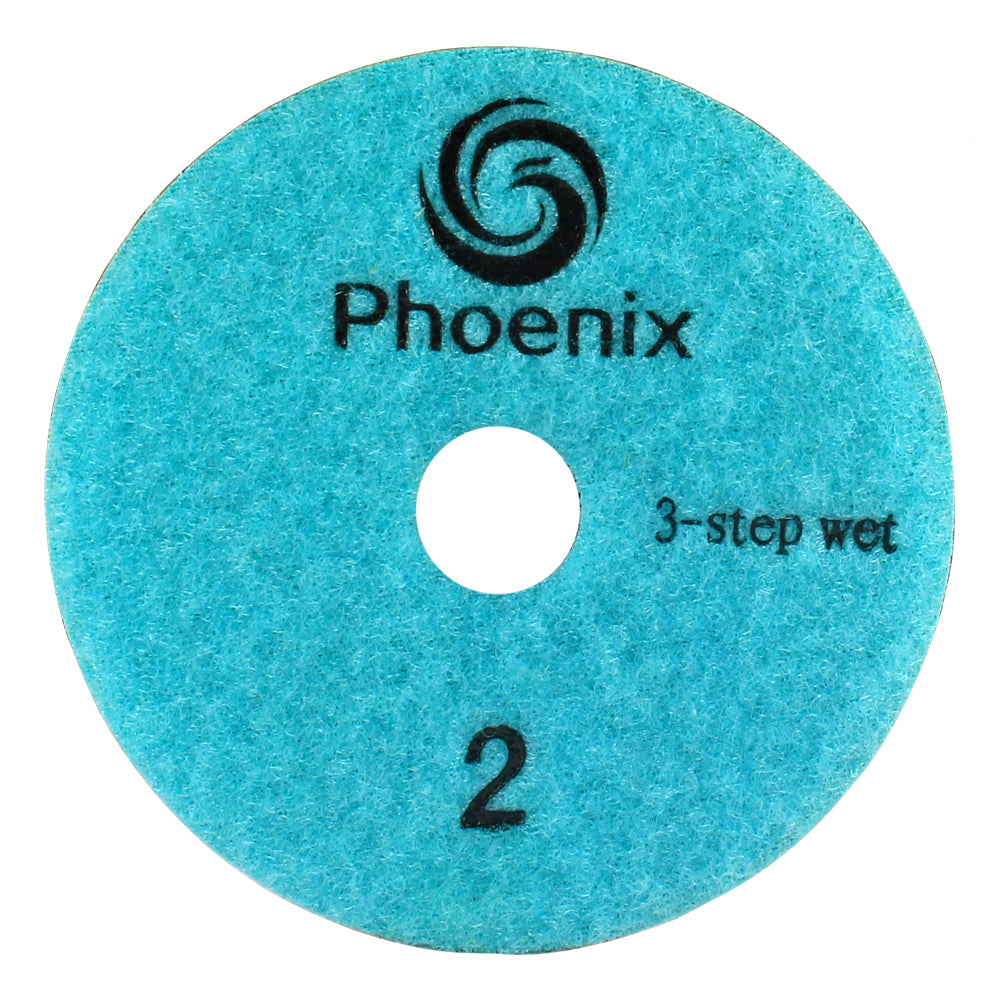 Premium Star 4" -  3 Step Wet Polishing Pads
